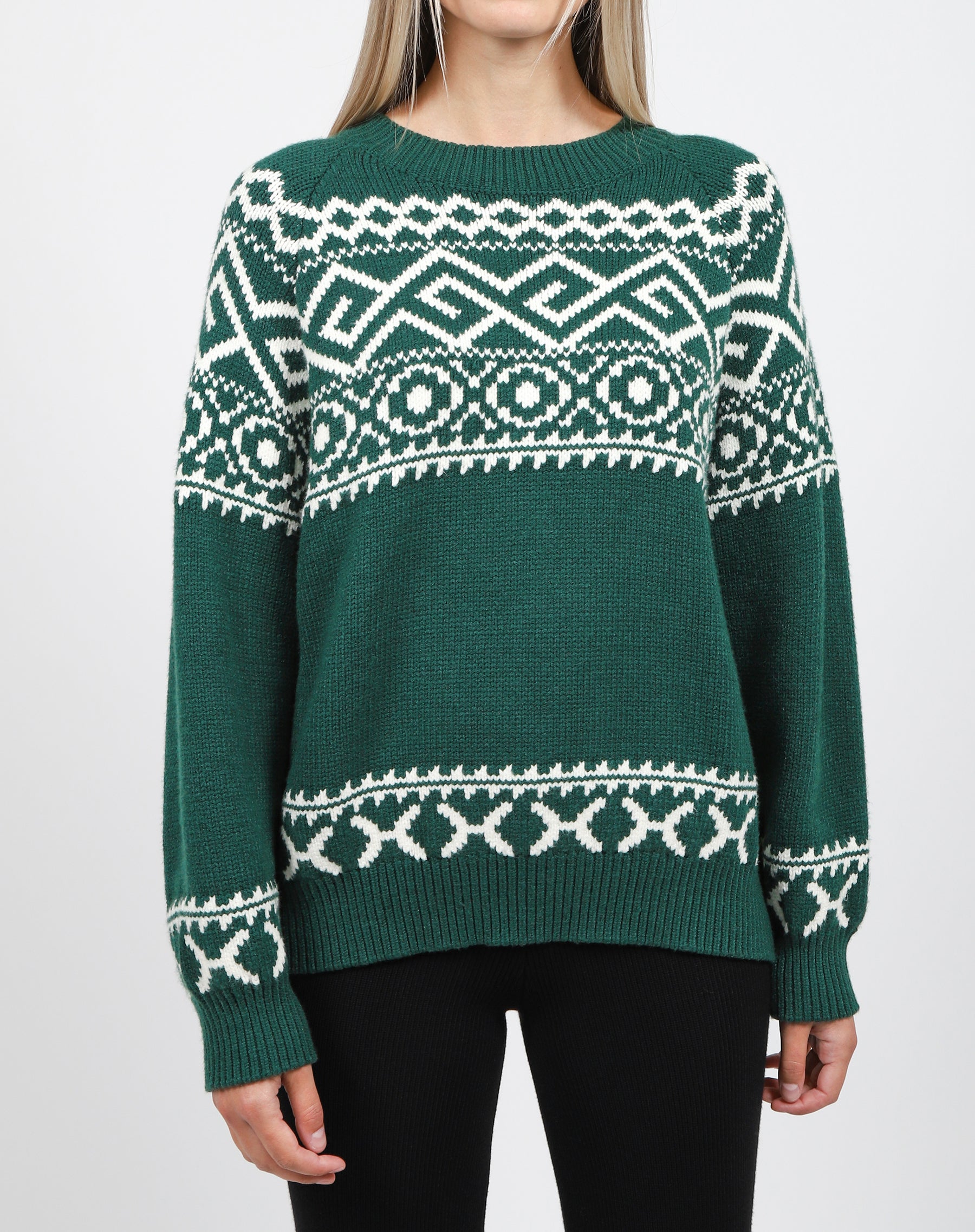 Fair Isle Knit Sweater