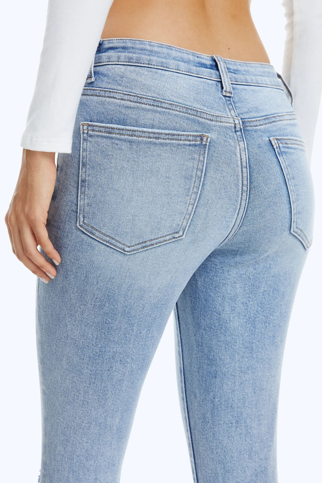 High Rise Skinny Denim Jeans