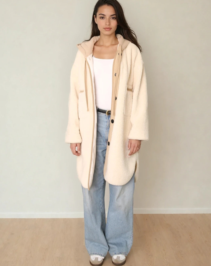 Nova 3/4 Hooded Coat