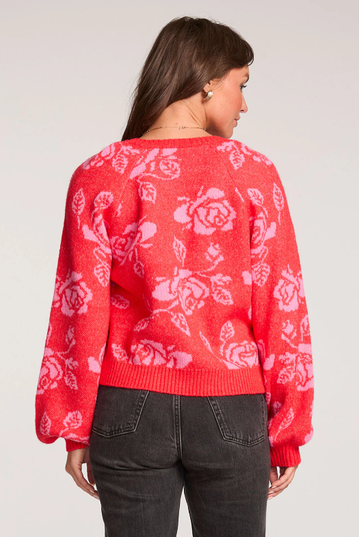 Noele Vintage Red Sweater