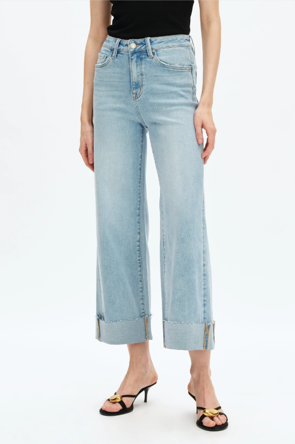 Zephyrine High Rise Wide Leg Jeans Style No. BYW8271