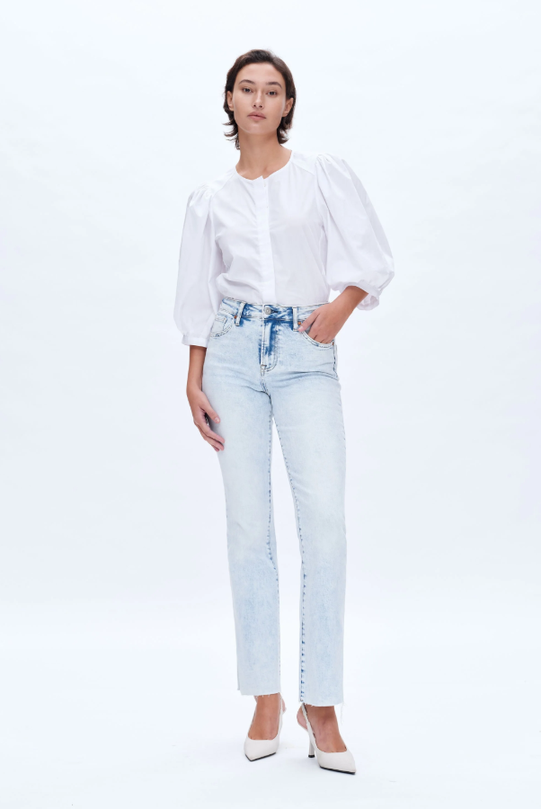 Slit Hem Bootcut Jeans - Style no. BYT5141
