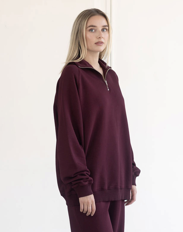 Not Your Boyfriend's Half Zip Sweatshirt