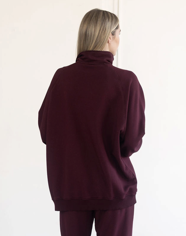 Not Your Boyfriend's Half Zip Sweatshirt