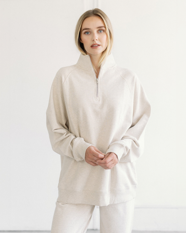 Not Your Boyfriend's Half Zip Sweatshirt