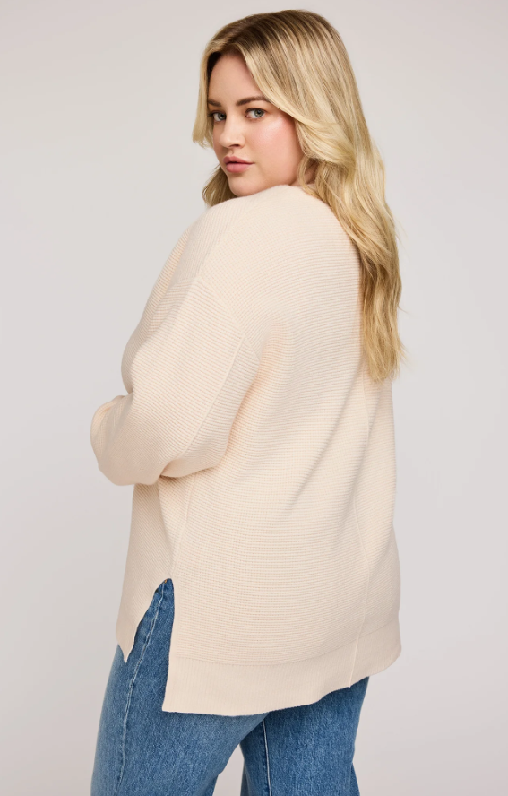 Lisbon V-Neck Knit Sweater