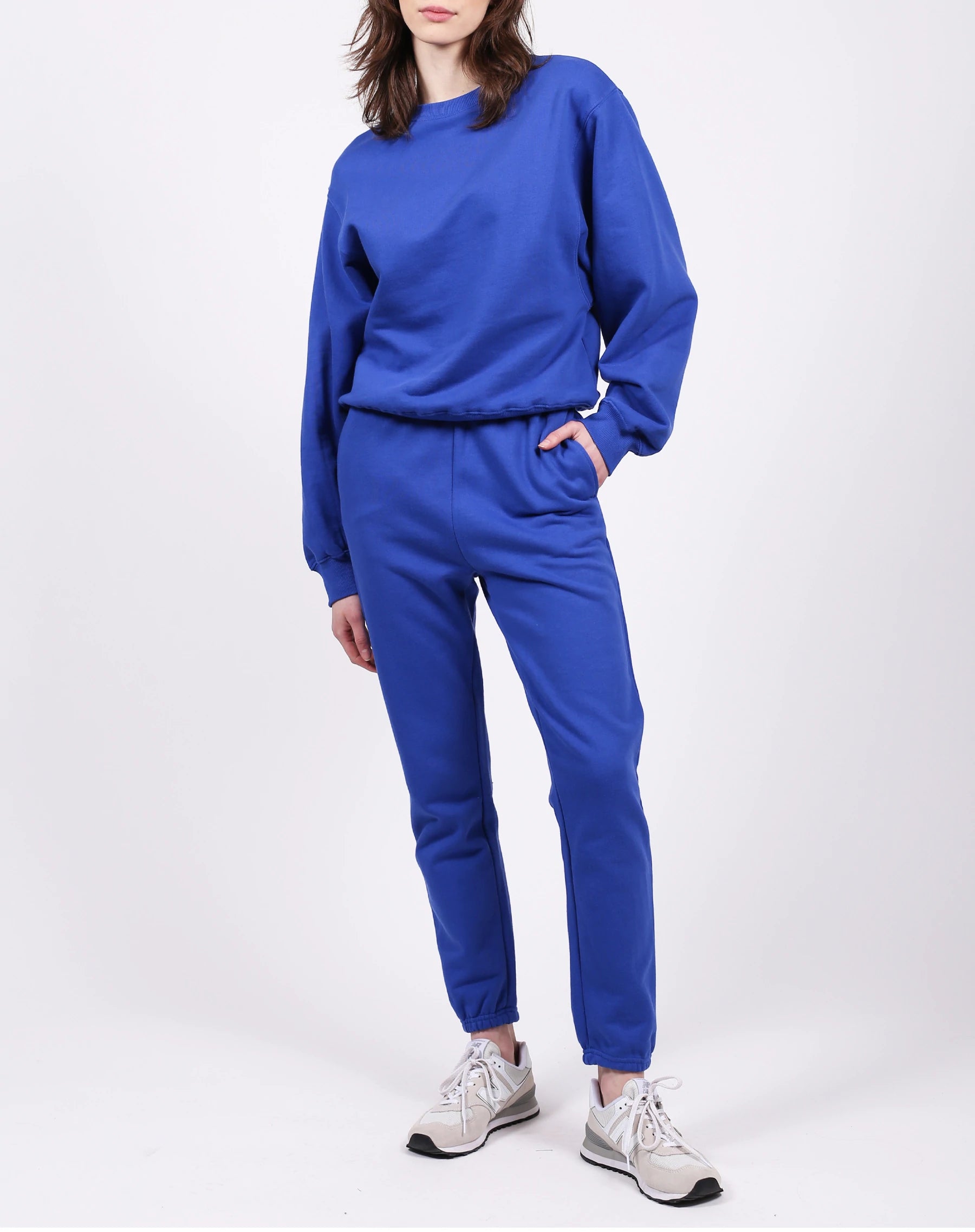 The Best Friend Jogger Capri Blue Sage The Beauty Bar