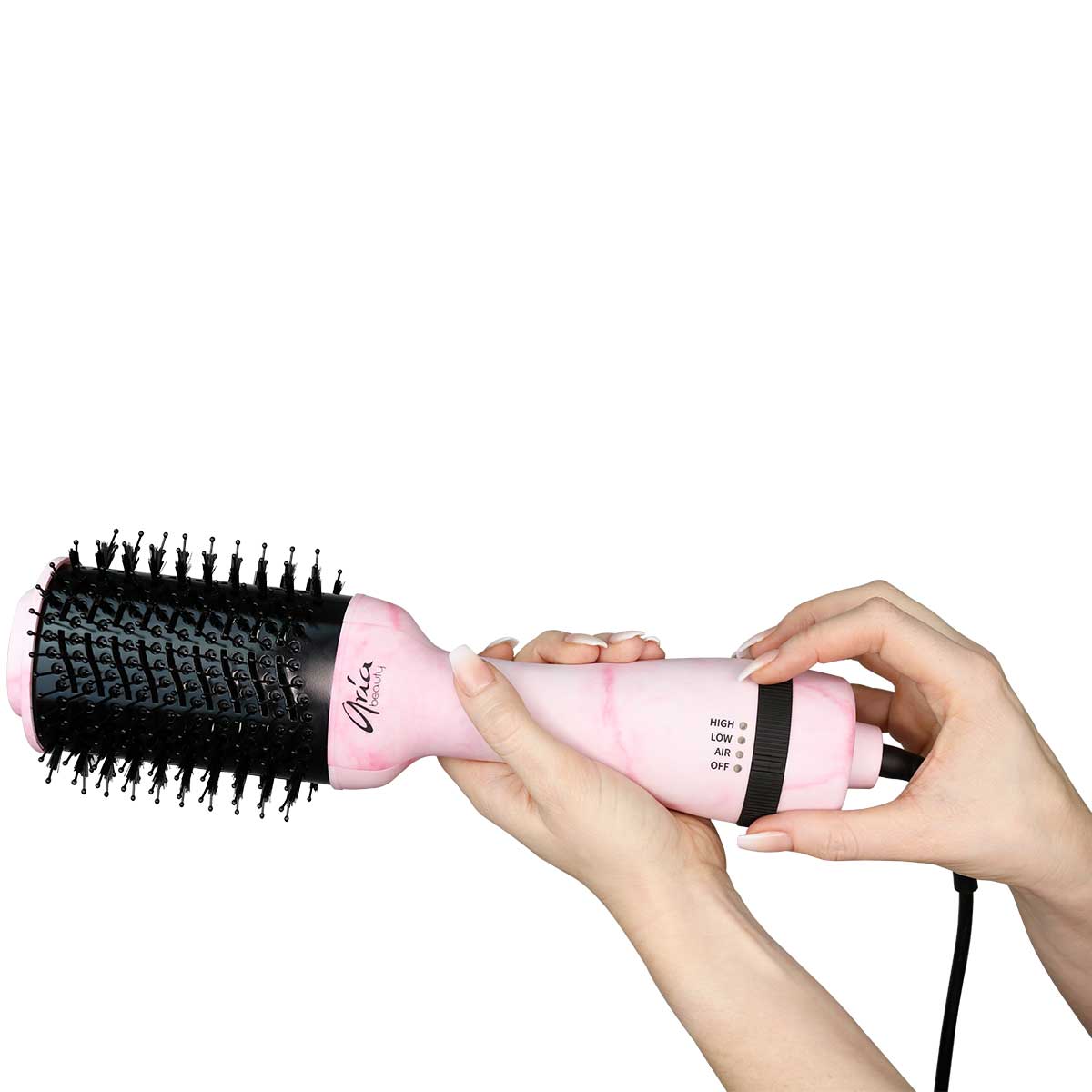 Aria Beauty Pink Marble Blow Dry Brush