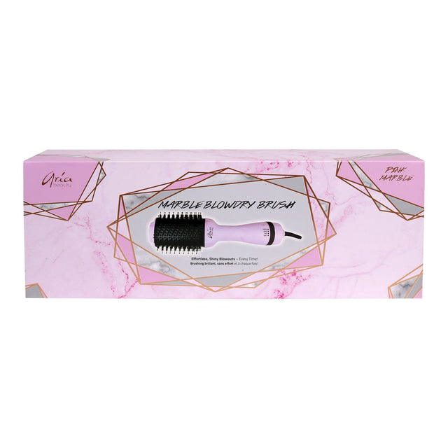 Aria Beauty Pink Marble Blow Dry Brush